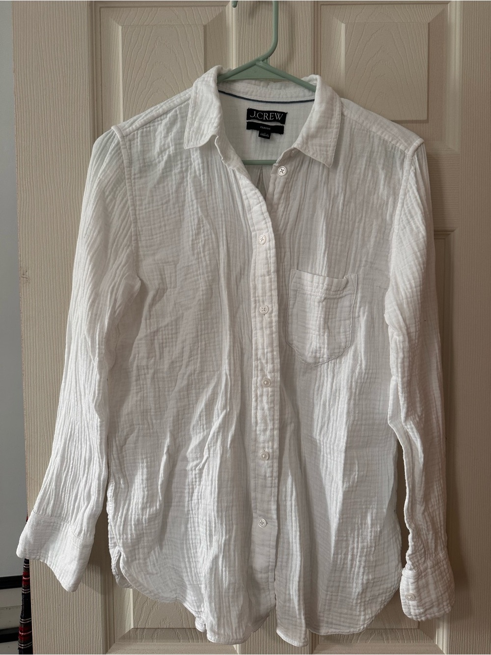 J. Crew Women's Gauze Button-Down Shirt